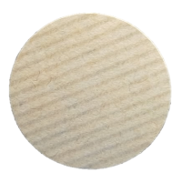 K500 rol @ 1.000 etiketten permanent rond 35 kraft bedrukt